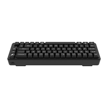 Hawk Gaming HK251B Membrane RGB Kablosuz/Bluetooth Siyah %65 Türkçe Gaming Klavye