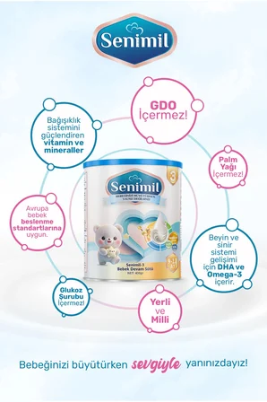 SENİMİL-3 DEVAM SÜTÜ 9-12 AY 400 GR 