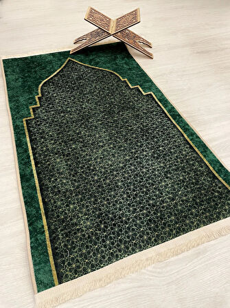 Seccade Saçaklı (lateks Taban) 75x125 Ebat