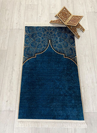 Seccade Saçaklı (lateks Taban) 75x125 Ebat - Mvi