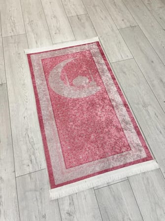 Çocuk Seccadesi Pembe 60X100 Ebat