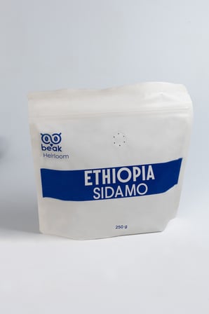 Ethıopıa Sidamo Heirloom Çekirdek Kahve 250 GR , %100 Arabica