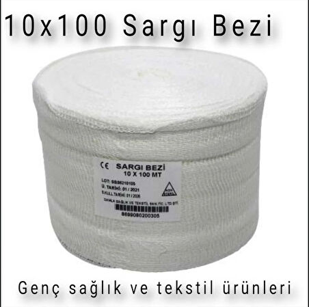 Sargı Bezi Rulo 10cm X 100 mt 5 adet