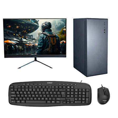 RotamPC-Rt0099 İ5 3.Nesil 8Gb Ddr3 Ram 256Gb Ssd 2Gb Gt610 Vga "23.8 Masaüstü Bilgisayar
