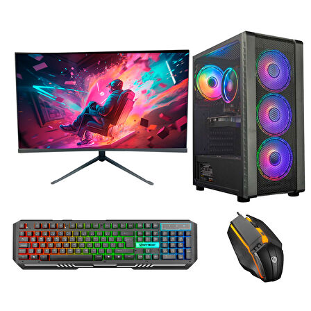 RotamPC-Rt0121 İ5 4.Nesil 16Gb Ddr3 Ram 512Gb Ssd 4Gb Gt730 Vga "23.8 Oyun Bilgisayarı