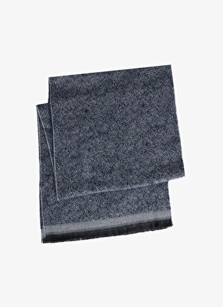 Altınyıldız Classics Lacivert - Gri Erkek Atkı ACE282610004_LAG