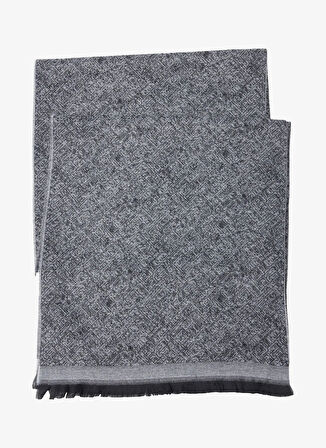 Altınyıldız Classics Siyah - Gri Erkek Atkı ACE282610004_syg