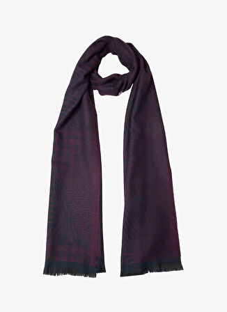 Altınyıldız Classics Lacivert - Bordo Erkek Atkı ACE282610002_LBR