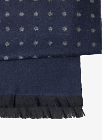 Altınyıldız Classics Lacivert - Gri Erkek Atkı ACE282610015_LAG