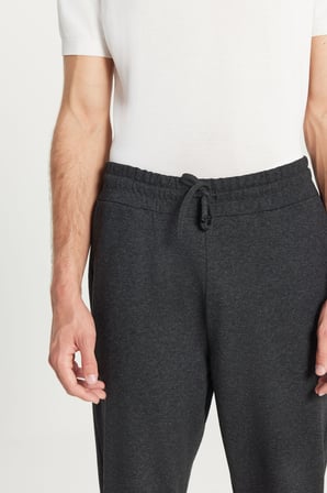 Standart Fit Normal Kesim 2 İplik Cepli Rahat Pamuklu Jogger Eşofman Altı