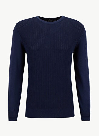 Altınyıldız Classics Bisiklet Yaka Standart Lacivert Erkek Kazak ACE049261492_LAC