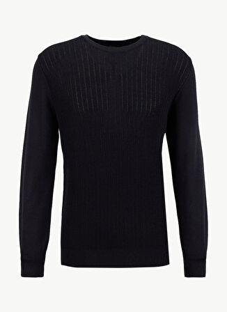 Altınyıldız Classics Bisiklet Yaka Standart Siyah Erkek Kazak ACE049261492_SYH