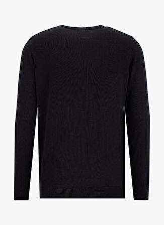 Altınyıldız Classics Bisiklet Yaka Standart Siyah - Gri Erkek Kazak ACE049261524_SYG