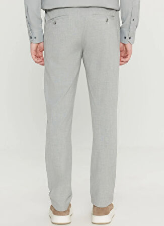 Altınyıldız Classics Bağlamalı Bel Normal Paça Jogger Gri Erkek Pantolon ACE001261525_GRI