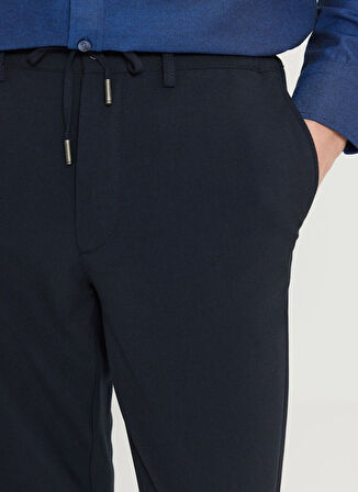 Altınyıldız Classics Bağlamalı Bel Normal Paça Jogger Lacivert Erkek Pantolon ACE001261525_LAC