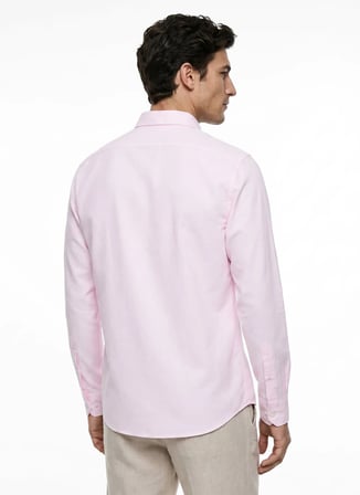 Altınyıldız Classics Pembe Erkek Tailored Fit Gömlek ACE201000177_PMB