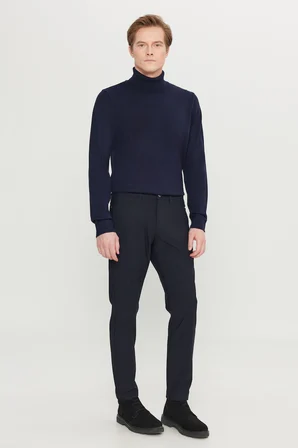 Slim Fit Dar Kesim 5 Cepli Casual Pantolon