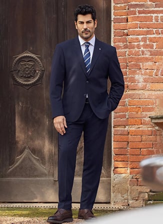 Altınyıldız Classics Lacivert Erkek Slim Fit Takım Elbise ACE030262221
