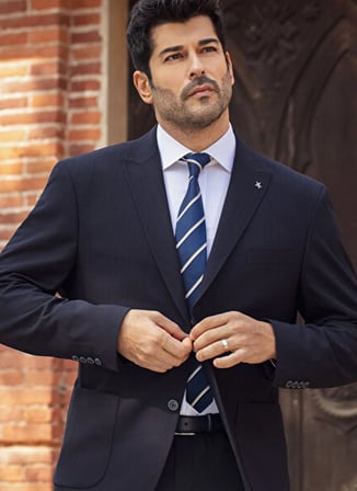 Altınyıldız Classics Lacivert Erkek Slim Fit Takım Elbise ACE030262221