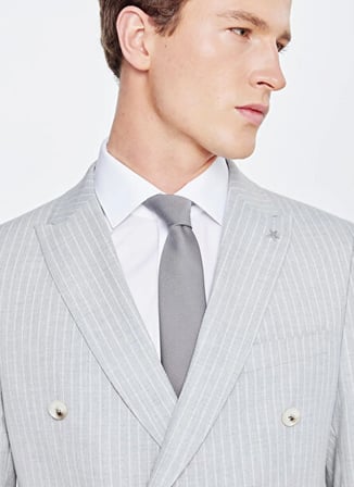 Altınyıldız Classics Gri Erkek Slim Fit Takım Elbise ACE030262245