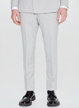 Altınyıldız Classics Gri Erkek Slim Fit Takım Elbise ACE030262245