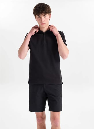 Altınyıldız Classics Siyah Erkek Slim Fit Polo T-Shirt ACE091262339