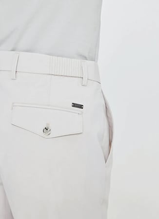 Altınyıldız Classics Açık Gri Erkek Slim Fit Pantolon ACE001262195