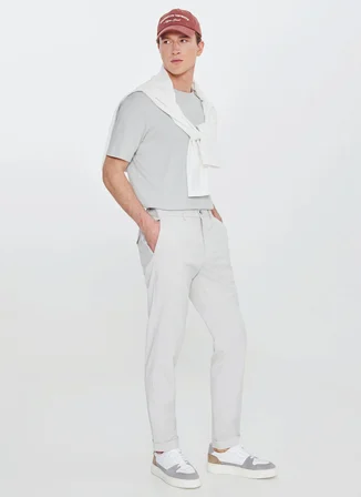 Altınyıldız Classics Taş Erkek Slim Fit Pantolon ACE001262195