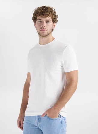 Altınyıldız Classics Gri Erkek Bisiklet Yaka Slim Fit T-Shirt ACE091262300