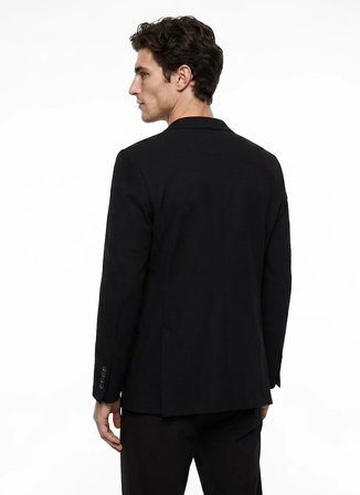 Altınyıldız Classics Siyah Erkek Slim Fit Ceket ACE004262681_SYH