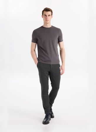 Altınyıldız Classics Antrasit Erkek T-Shirt PAE090000012_ATR