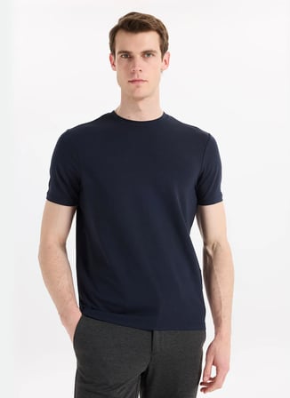 Altınyıldız Classics Lacivert Erkek T-Shirt PAE090000012_LAC