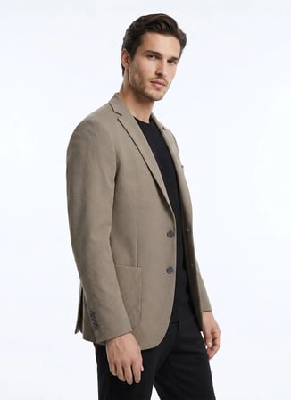 Altınyıldız Classics Kahverengi Erkek Slim Fit Ceket ACE004262518