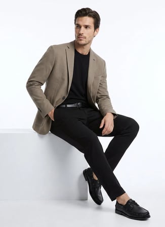 Altınyıldız Classics Kahverengi Erkek Slim Fit Ceket ACE004262518