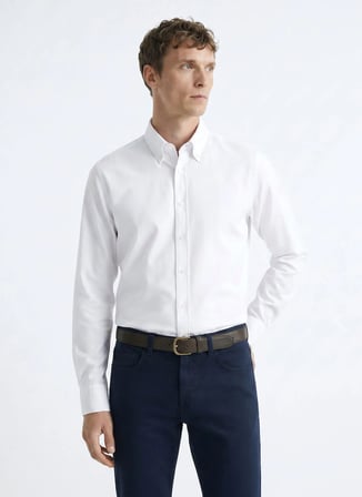 Altınyıldız Classics Beyaz Erkek Tailored Fit Gömlek ACE201262053