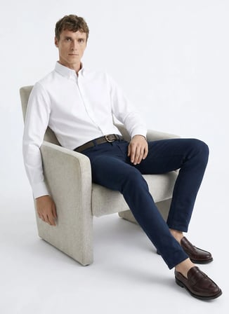 Altınyıldız Classics Beyaz Erkek Tailored Fit Gömlek ACE201262053