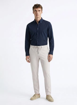 Altınyıldız Classics Lacivert Erkek Tailored Fit Gömlek ACE201262053