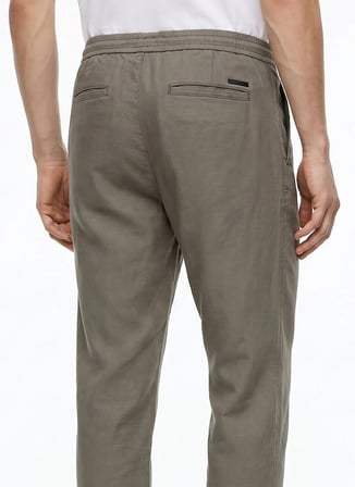 Altınyıldız Classics Haki Erkek Slim Fit Pantolon ACE001262041
