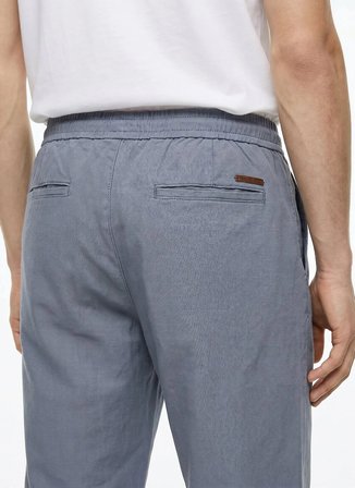 Altınyıldız Classics Mavi Erkek Slim Fit Pantolon ACE001262041