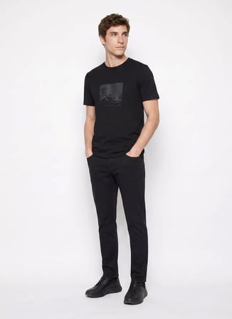Altınyıldız Classics Siyah Erkek Slim Fit Pantolon ACE001262039