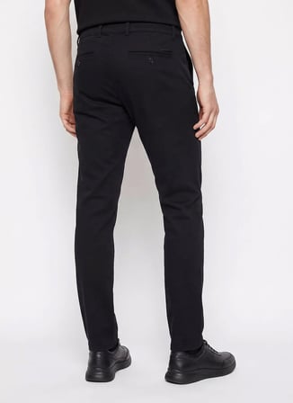 Altınyıldız Classics Siyah Erkek Slim Fit Pantolon ACE001262039