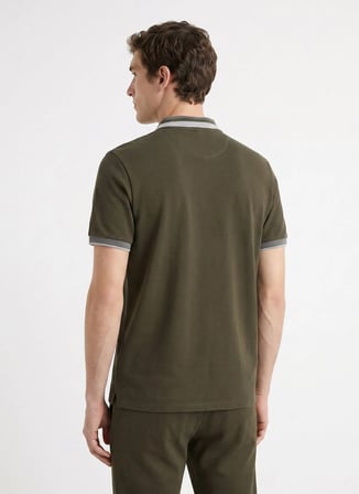 Altınyıldız Classics Kahverengi Erkek Slim Fit Polo T-Shirt ACE091262034