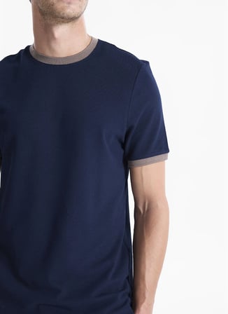 Altınyıldız Classics Lacivert Erkek T-Shirt ACE091262760