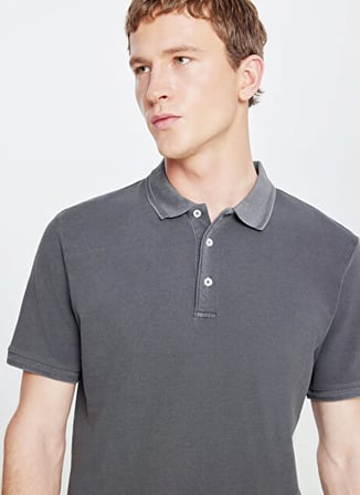 Altınyıldız Classics Antrasit Erkek Polo T-Shirt ACE091262924