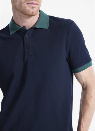 Altınyıldız Classics Lacivert Erkek Slim Fit T-Shirt ACE091262932_LCY