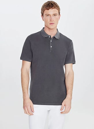 Altınyıldız Classics Siyah Erkek Slim Fit Polo T-Shirt ACE091262941