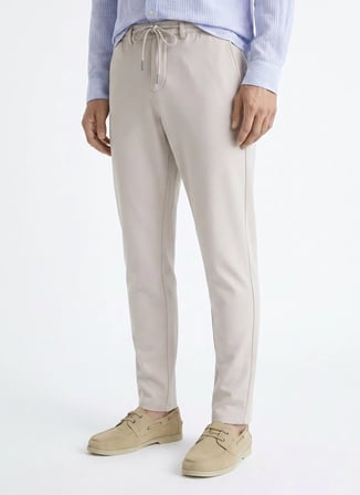 Altınyıldız Classics Ekru Erkek Jogger Pantolon ACE001262037