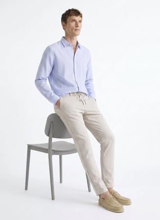 Altınyıldız Classics Ekru Erkek Jogger Pantolon ACE001262037
