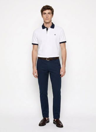Altınyıldız Classics Lacivert Erkek Slim Fit Pantolon ACE001262040