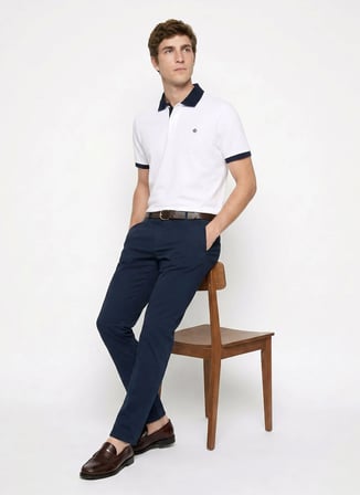 Altınyıldız Classics Lacivert Erkek Slim Fit Pantolon ACE001262040